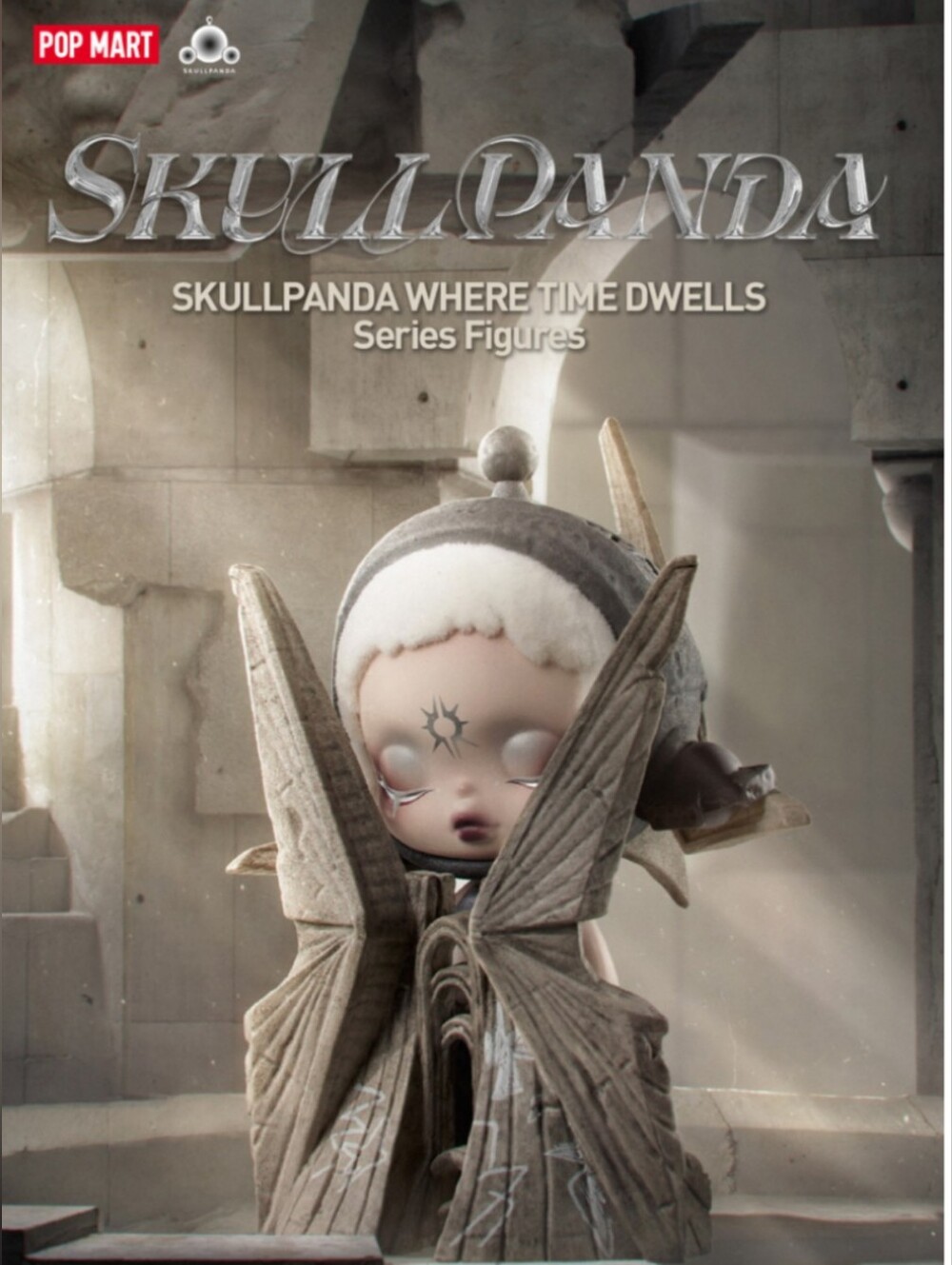 NEW! SKULLPANDA WHERE TIME DWELLS Series Figure